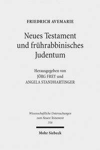 Abbildung von: Neues Testament und frührabbinisches Judentum - Mohr Siebeck