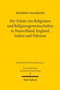 Abbildung von: Der Schutz von Religionen und Religionsgemeinschaften in Deutschland, England, Indien und Pakistan - Mohr Siebeck