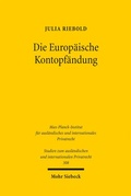 Abbildung von: Die Europäische Kontopfändung - Mohr Siebeck
