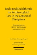 Abbildung von: Recht und Sozialtheorie im Rechtsvergleich / Law in the Context of Disciplines - Mohr Siebeck