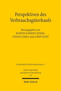 Abbildung von: Perspektiven des Verbrauchsgüterkaufs - Mohr Siebeck