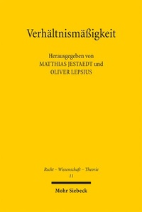 Abbildung von: Verhältnismäßigkeit - Mohr Siebeck