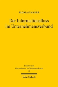 Bild: Der Informationsfluss im Unternehmensverbund - Mohr Siebeck