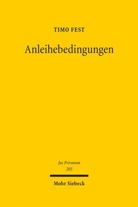 Abbildung von: Anleihebedingungen - Mohr Siebeck
