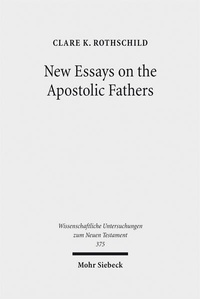 Abbildung von: New Essays on the Apostolic Fathers - Mohr Siebeck