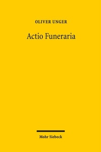Bild: Actio Funeraria - Mohr Siebeck