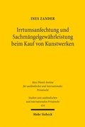 Bild: Irrtumsanfechtung und Sachmängelgewährleistung beim Kauf von Kunstwerken - Mohr Siebeck