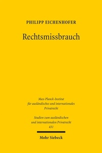 Bild: Rechtsmissbrauch - Mohr Siebeck