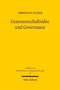 Bild: Genossenschaftsidee und Governance - Mohr Siebeck