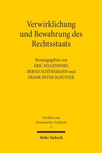 Bild: Verwirklichung und Bewahrung des Rechtsstaats - Mohr Siebeck