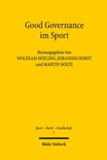 Bild: Good Governance im Sport - Mohr Siebeck
