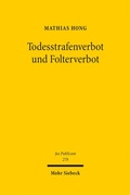 Bild: Todesstrafenverbot und Folterverbot - Mohr Siebeck
