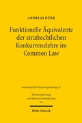 Bild: Funktionelle Äquivalente der strafrechtlichen Konkurrenzlehre im Common Law - Mohr Siebeck