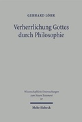 Bild: Verherrlichung Gottes durch Philosophie - Mohr Siebeck