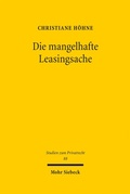Bild: Die mangelhafte Leasingsache - Mohr Siebeck