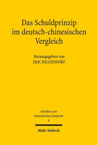 Bild: Das Schuldprinzip im deutsch-chinesischen Vergleich - Mohr Siebeck