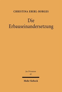 Bild: Die Erbauseinandersetzung - Mohr Siebeck