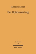 Bild: Der Optionsvertrag - Mohr Siebeck