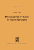 Bild: Das Dauerschuldverhältnis und seine Beendigung - Mohr Siebeck