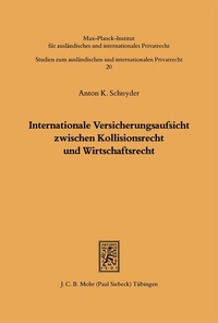 Bild: Internationale Versicherungsaufsicht - Mohr Siebeck