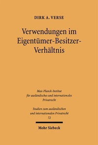 Bild: Verwendungen im Eigentümer-Besitzer-Verhältnis - Mohr Siebeck