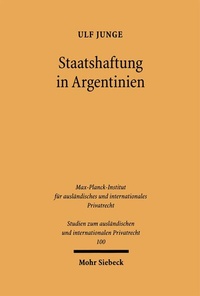 Bild: Staatshaftung in Argentinien - Mohr Siebeck