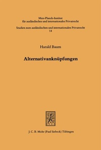 Bild: Alternativanknüpfungen - Mohr Siebeck