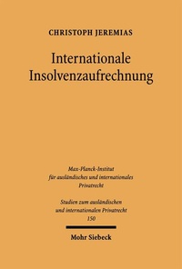 Bild: Internationale Insolvenzaufrechnung - Mohr Siebeck