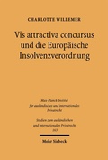 Bild: Vis attractiva concursus und die Europäische Insolvenzverordnung - Mohr Siebeck