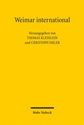 Bild: Weimar international - Mohr Siebeck