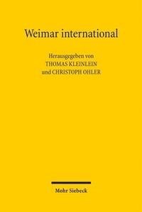 Bild: Weimar international - Mohr Siebeck