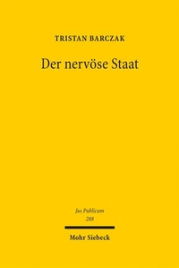 Bild: Der nervöse Staat - Mohr Siebeck
