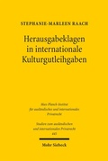Bild: Herausgabeklagen in internationale Kulturgutleihgaben - Mohr Siebeck