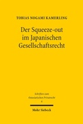 Bild: Der Squeeze-out im Japanischen Gesellschaftsrecht - Mohr Siebeck