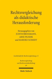Bild: Rechtsvergleichung als didaktische Herausforderung - Mohr Siebeck