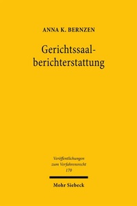 Bild: Gerichtssaalberichterstattung - Mohr Siebeck