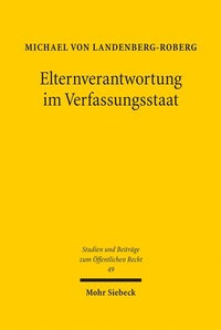 Bild: Elternverantwortung im Verfassungsstaat - Mohr Siebeck