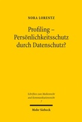 Bild: Profiling - Persönlichkeitsschutz durch Datenschutz? - Mohr Siebeck
