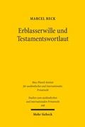 Bild: Erblasserwille und Testamentswortlaut - Mohr Siebeck