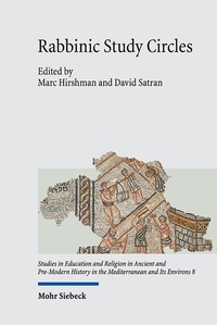 Abbildung von: Rabbinic Study Circles - Mohr Siebeck