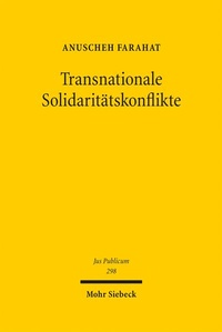 Abbildung von: Transnationale Solidaritätskonflikte - Mohr Siebeck