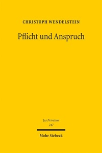 Abbildung von: Pflicht und Anspruch - Mohr Siebeck