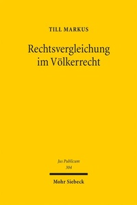 Abbildung von: Rechtsvergleichung im Völkerrecht - Mohr Siebeck