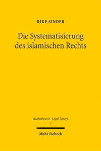 Abbildung von: Die Systematisierung des islamischen Rechts - Mohr Siebeck