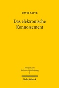 Bild: Das elektronische Konnossement - Mohr Siebeck
