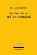 Bild: Rechtsrealismus und Digitalwirtschaft - Mohr Siebeck