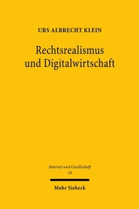 Bild: Rechtsrealismus und Digitalwirtschaft - Mohr Siebeck