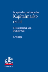 Abbildung von: Europäisches und deutsches Kapitalmarktrecht - Mohr Siebeck
