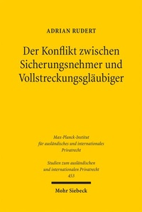 Abbildung von: Der Konflikt zwischen Sicherungsnehmer und Vollstreckungsgläubiger - Mohr Siebeck