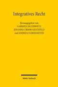 Abbildung von: Integratives Recht - Mohr Siebeck